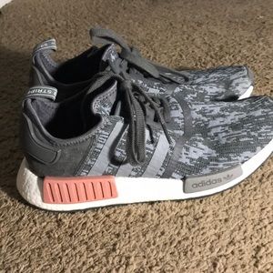 Grey Adidas NMD Shoes